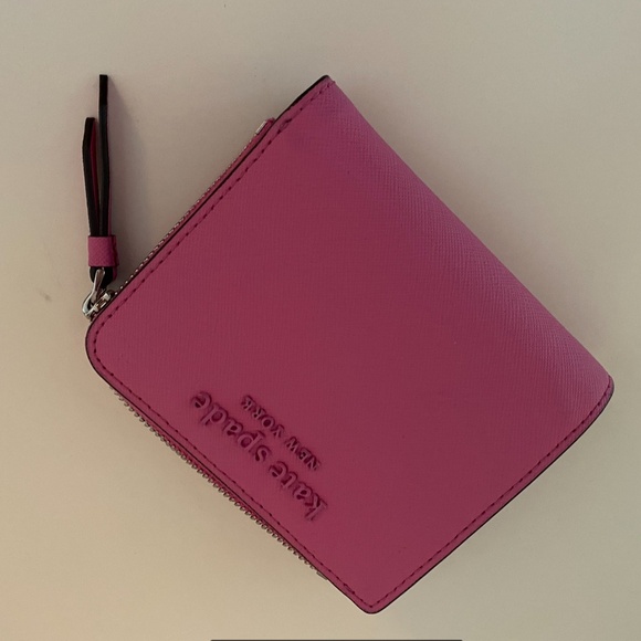 Kate spade hot pink wallet - Picture 2 of 5